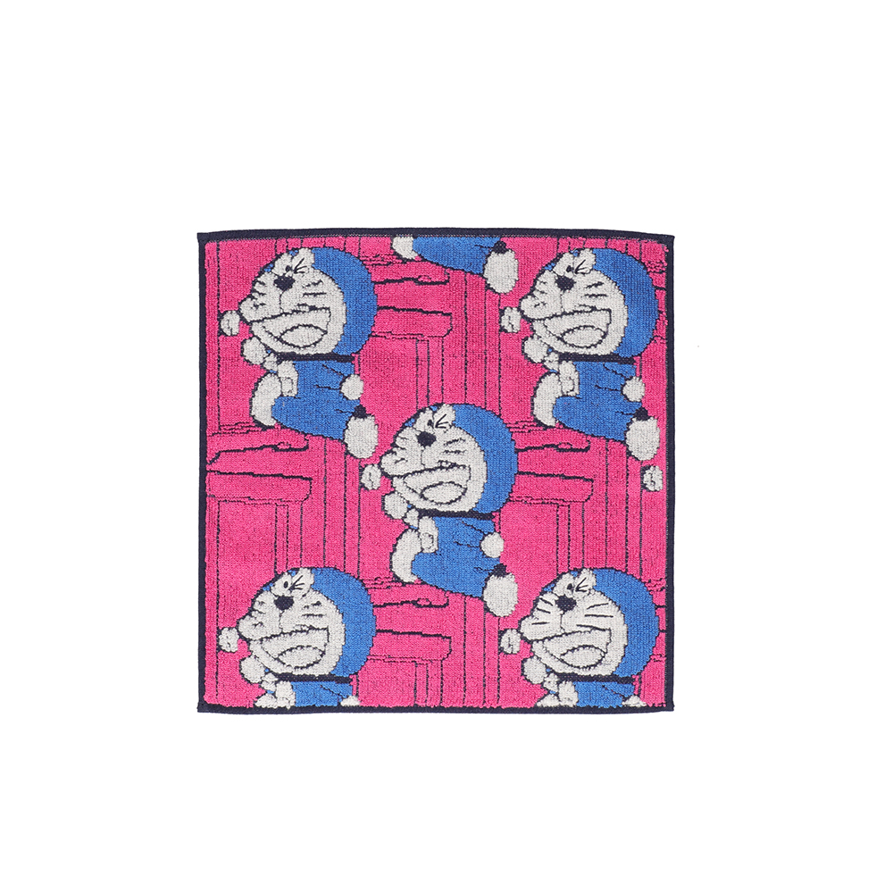 タオルハンカチ どこでもドア ピンク