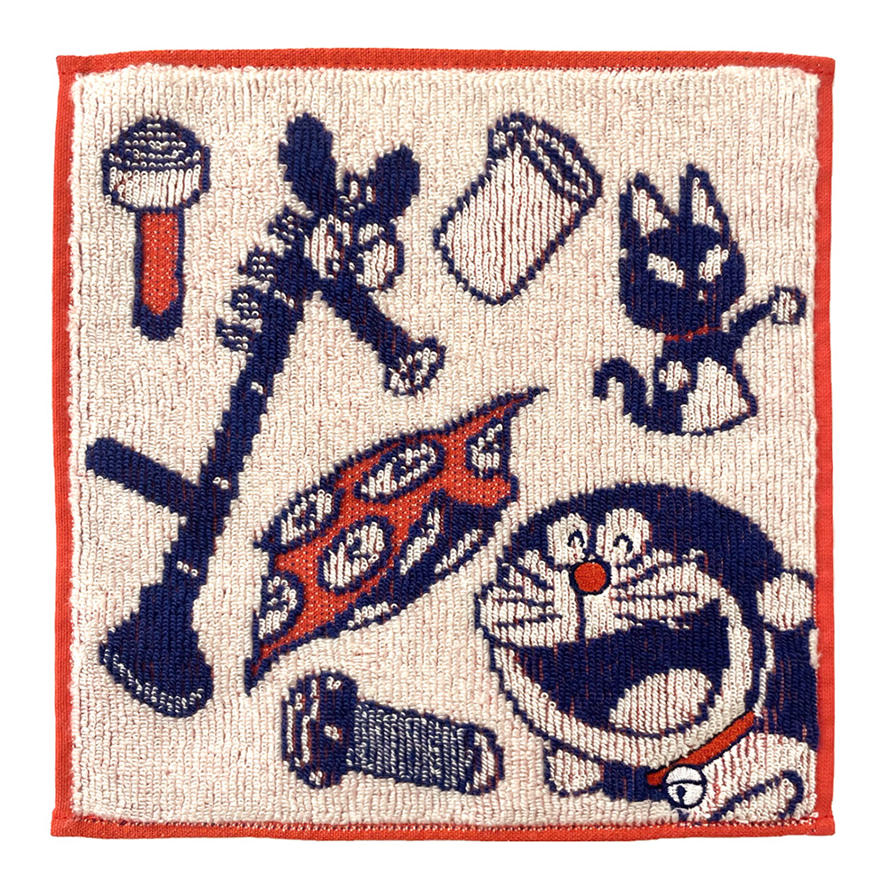 ドラえもん ミニタオル （ひみつ道具） オフ
