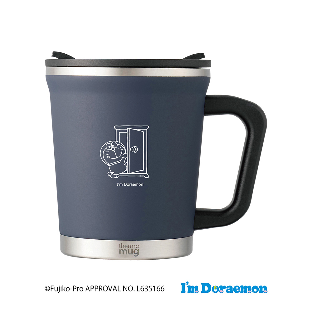 I’M DORAEMON DOUBLE MUG NAVY DOOR