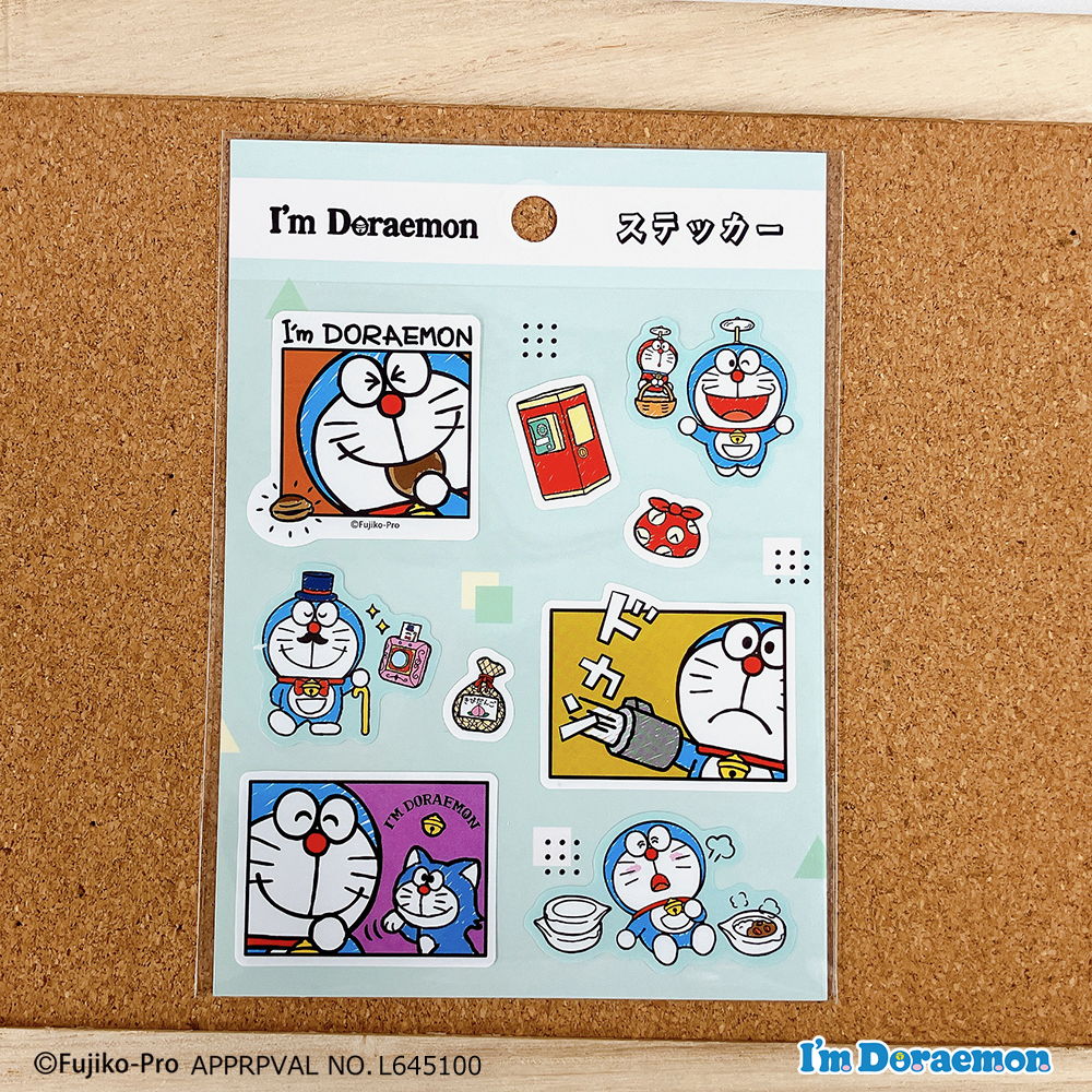 I’ｍ Doraemon 平面ステッカー ひみつ道具