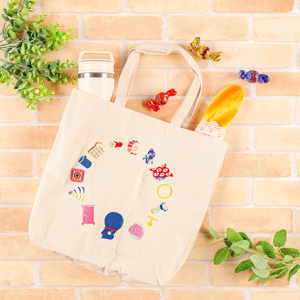 ドラえもん 刺繍トートバッグ(ひみつ道具)
