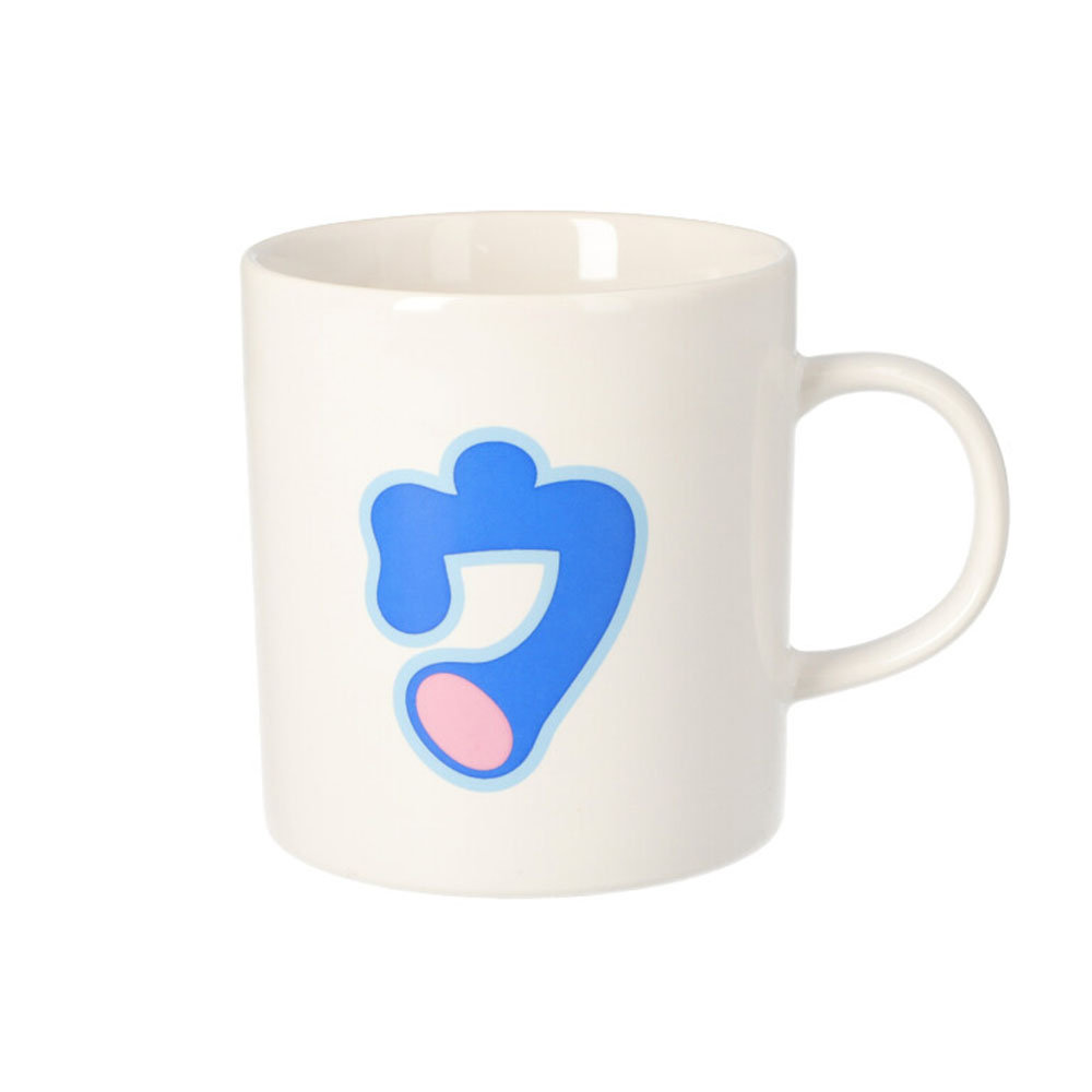 ドラ文字マグ ウ